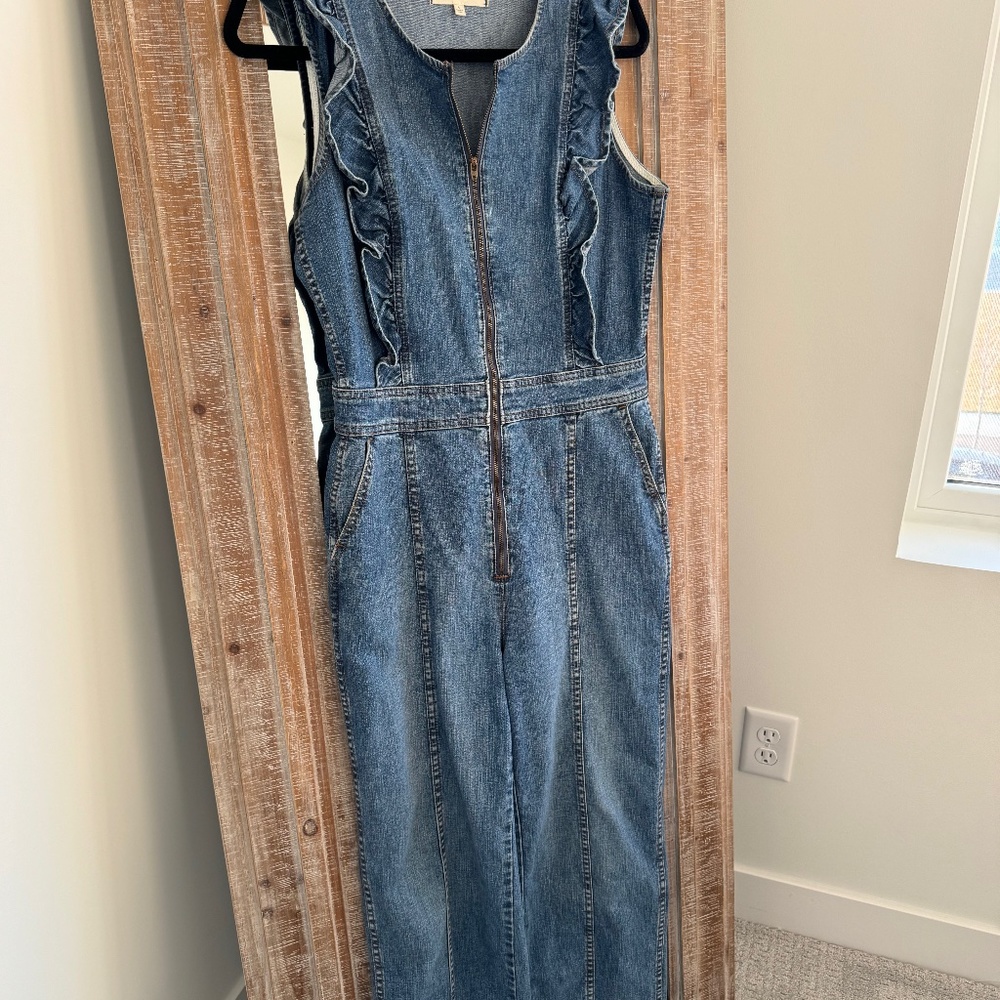 madewell denim jumpsuit 4